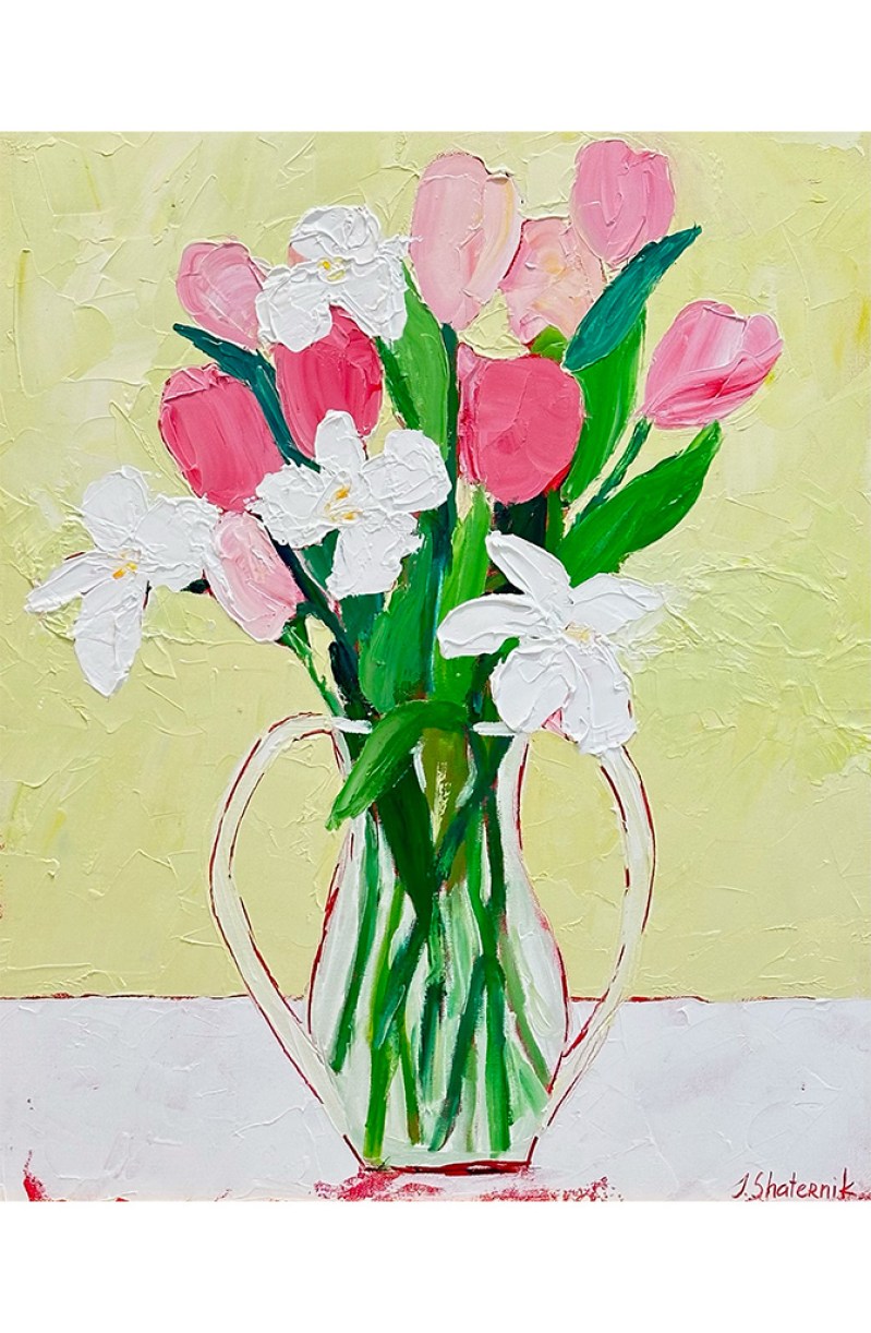 Bouquet of Tulips and Daisies for joomla site